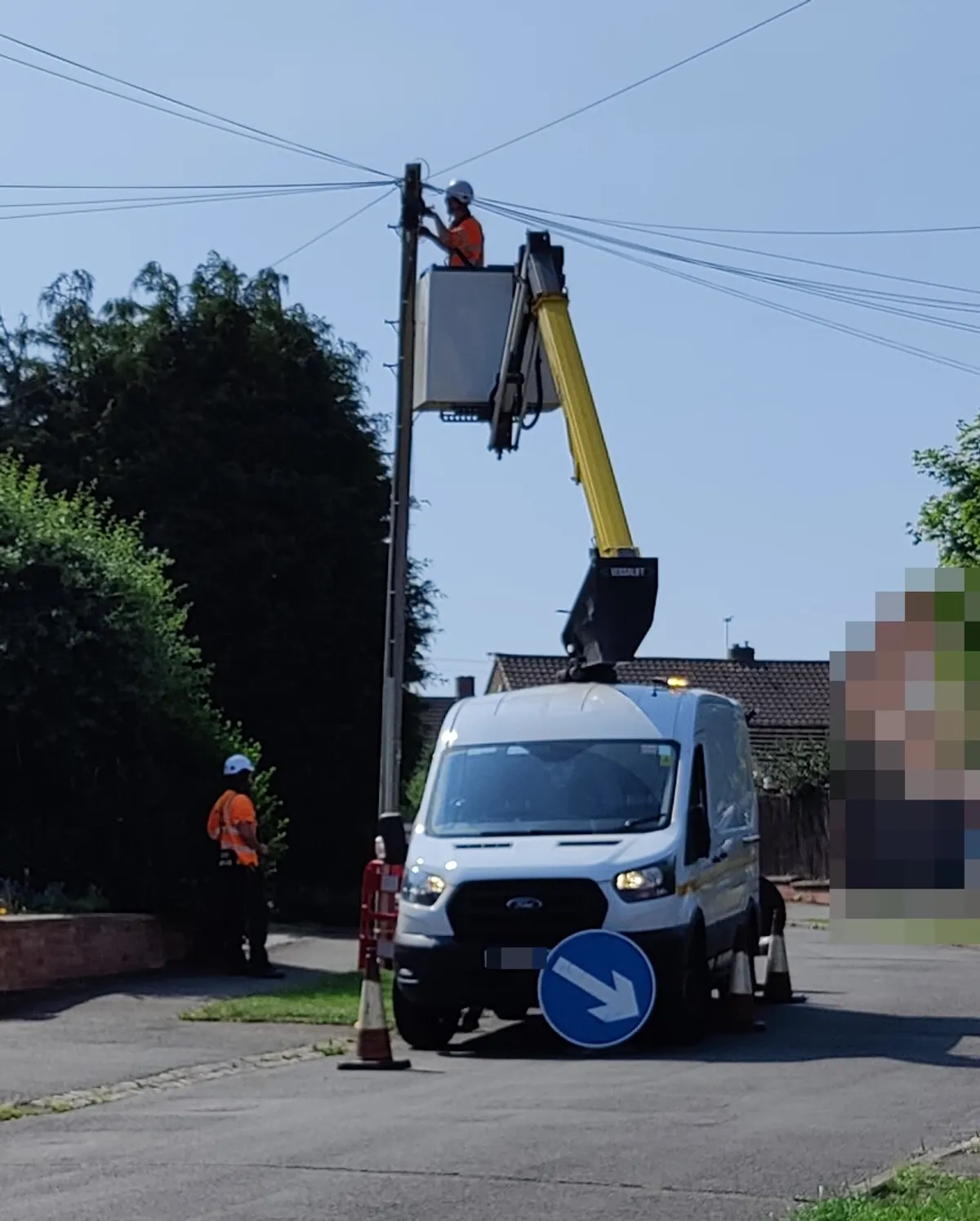 Pole install